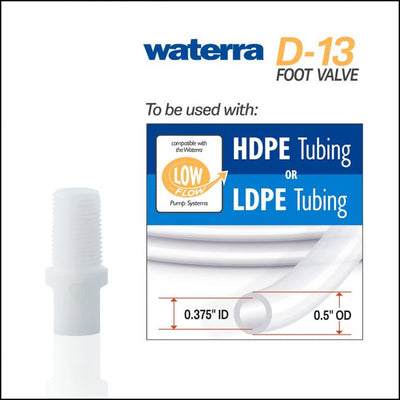 Waterra Foot Valves