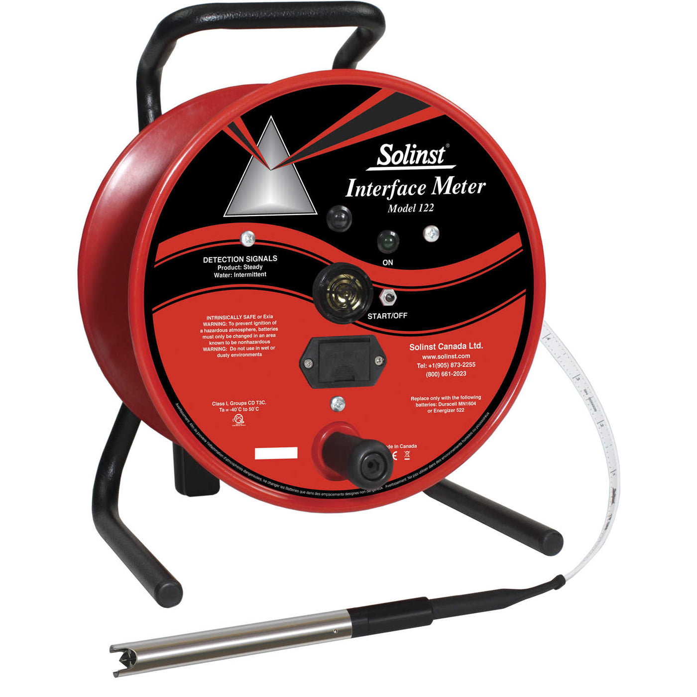 Rental Oil/Water Interface Meter - 500' Tape