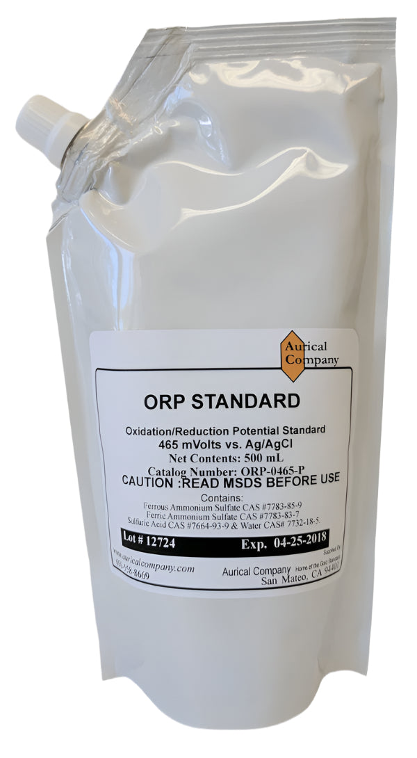 Orp Solution ORP Solution, 600ml package – EnviroTech Services